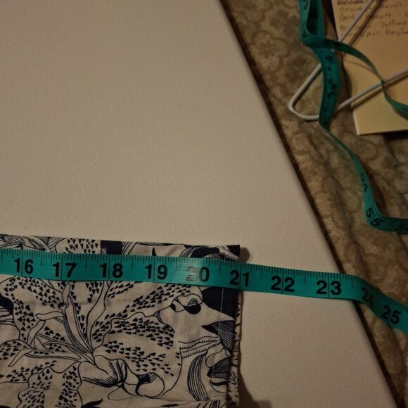 Persifor Maritime Blue Tigerlily Sunna Top Women's Size Large Long Sleeve - Picture 8 of 11